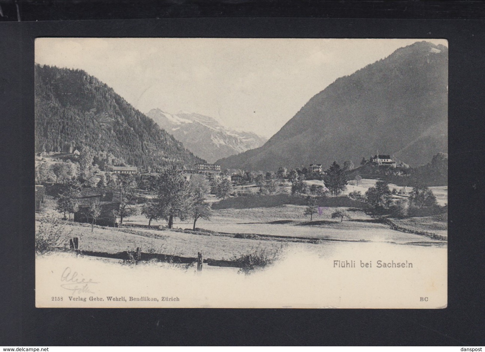 Schweiz AK Flühli Bei Sachseln 1904 - Flühli