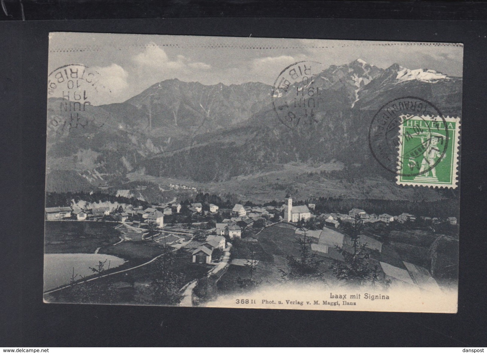 Schweiz AK Laax 1910 - Laax