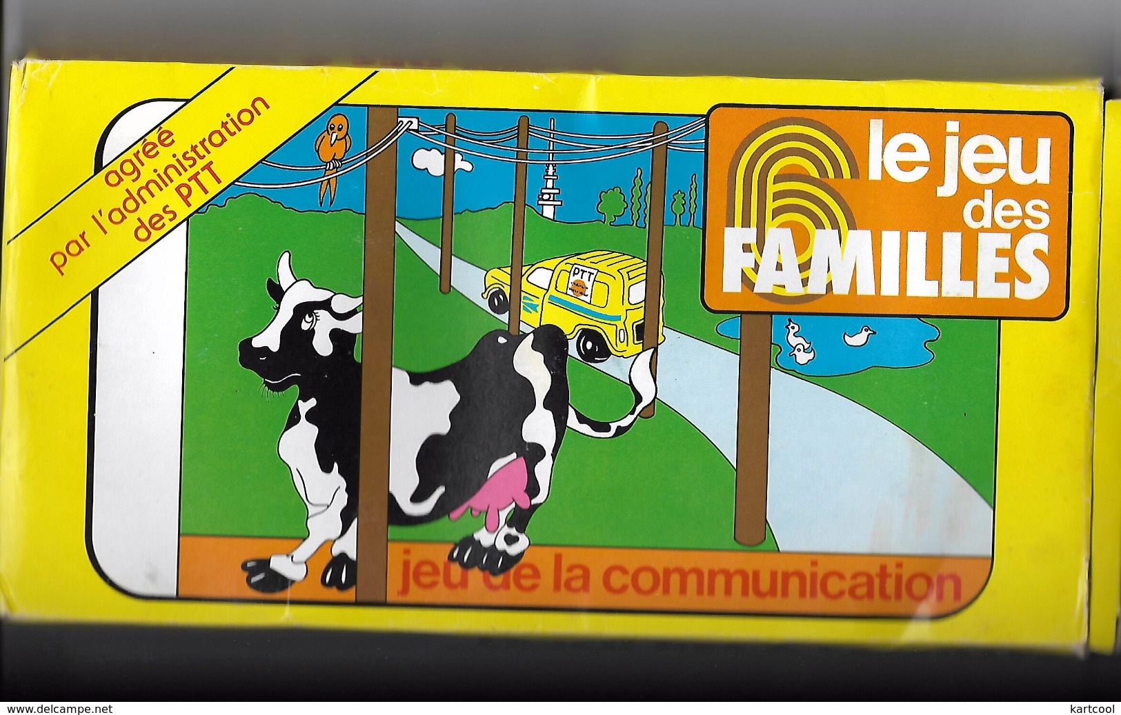 Collector ! Jeu Des Familles PTT Poste Facteur - Jeux De Cartes Complet - Autres & Non Classés