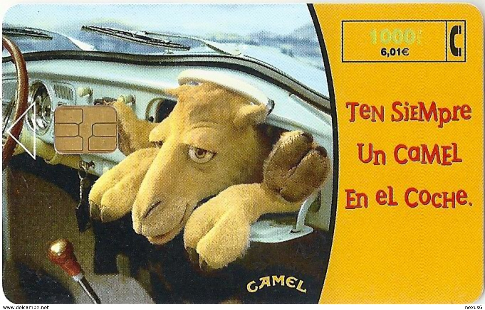 Spain - Telefonica - Camel Tobacco - CP-148 - 03.1999, 40.500ex, Used - Commemorative Advertisment