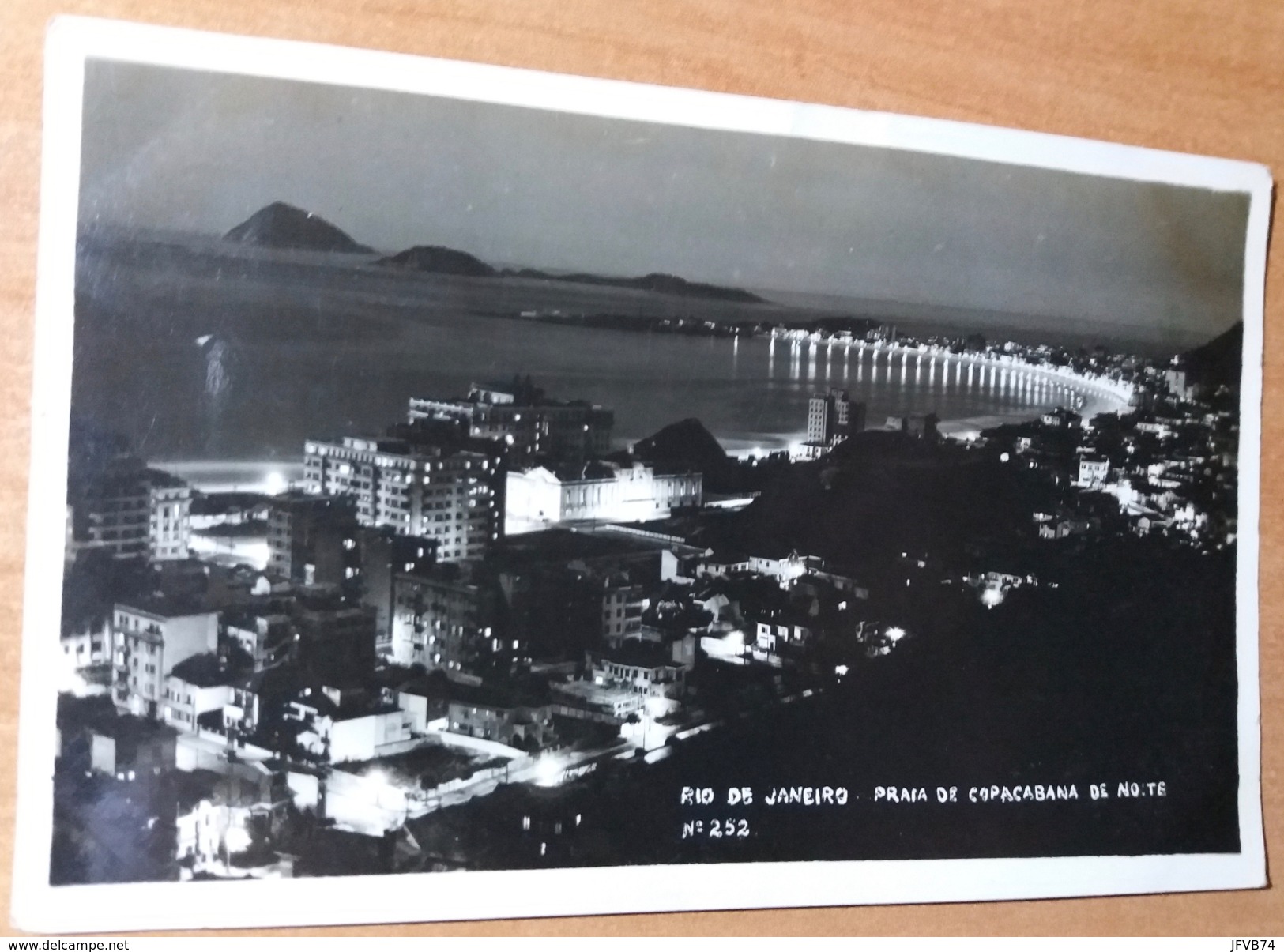 CPA Rio De Janeiro Praia De Copacabana De Boite N° 252   1936 - Copacabana