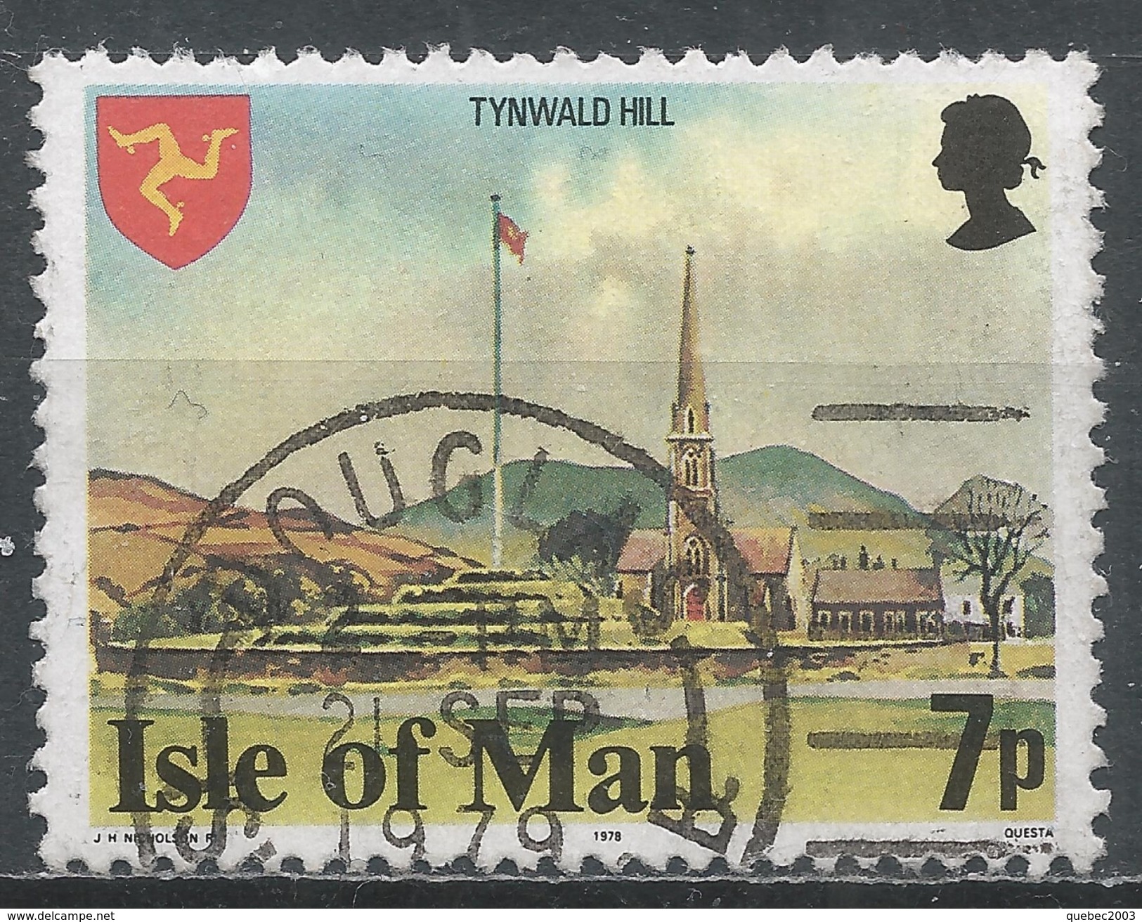 Isle Of Man 1978. Scott #116 (U) Tynwald Hill - Man (Insel)