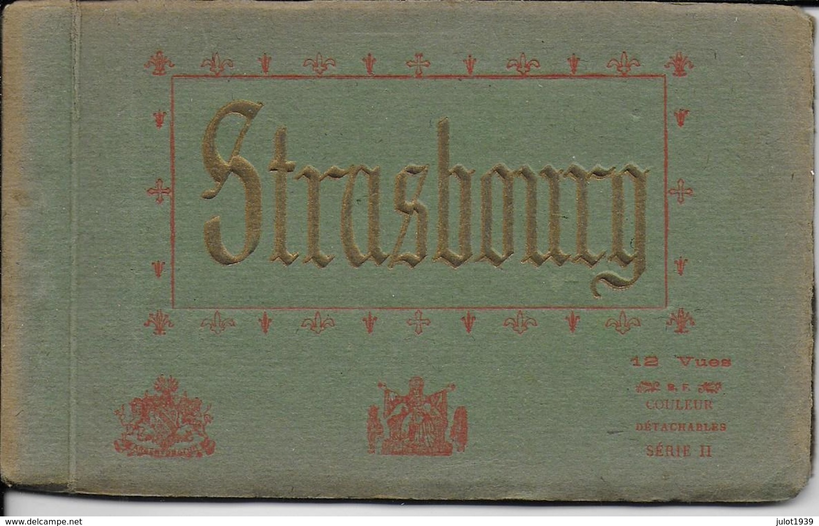 Carnet De 11/12 Cartes  De STRASBOURG . - Sonstige & Ohne Zuordnung