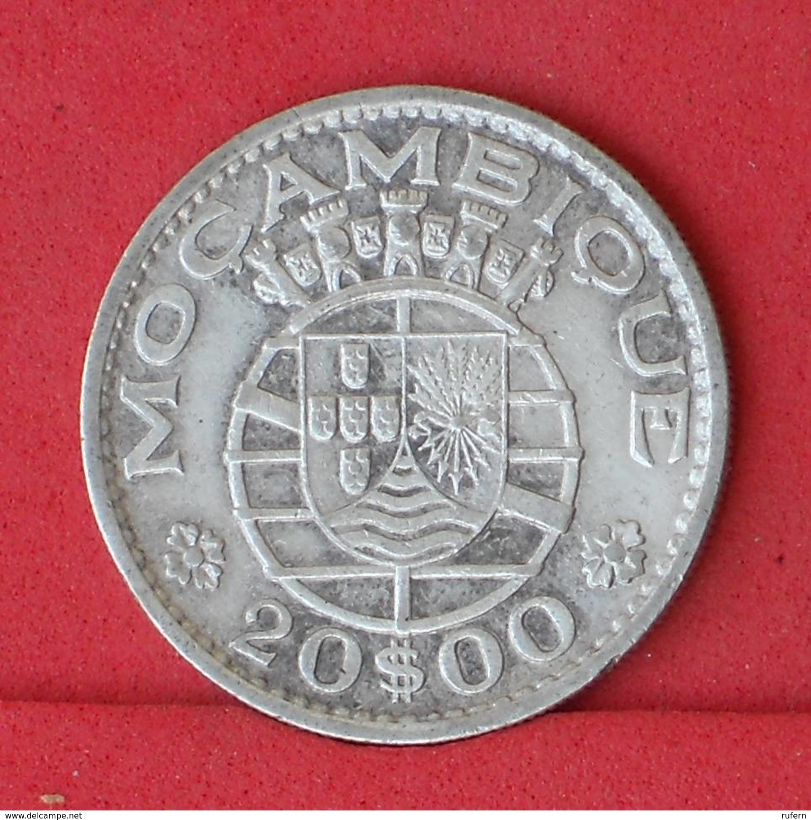 MOZAMBIQUE 20 ESCUDOS 1966 - 10 GRS 0,720 SILVER   KM# 80 - (Nº18015) - Mozambique