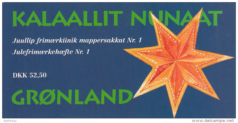 Greenland Booklet 1996 Christmas - Children, Angels, Star - Booklets