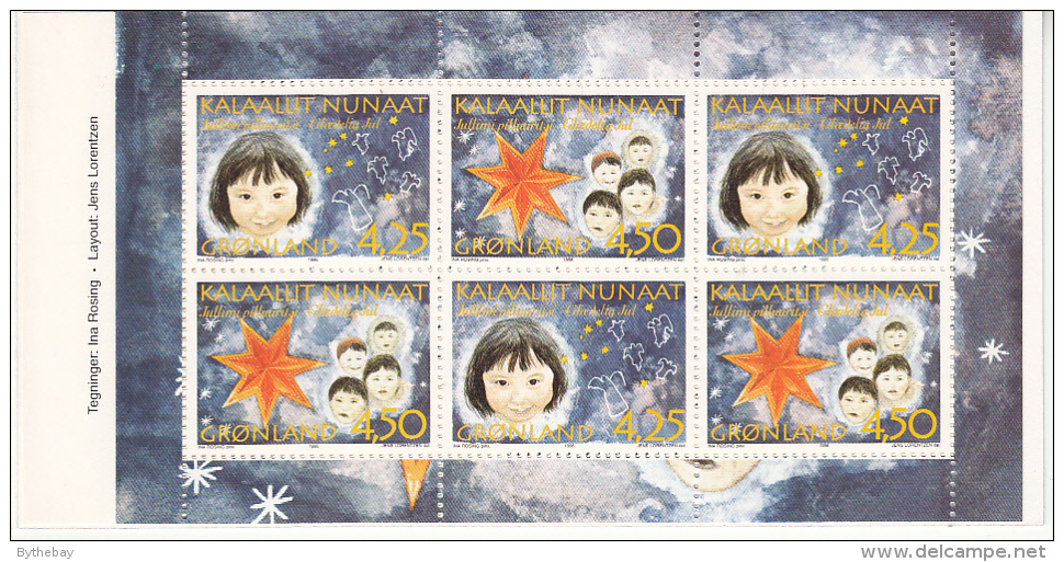 Greenland Booklet 1996 Christmas - Children, Angels, Star - Booklets