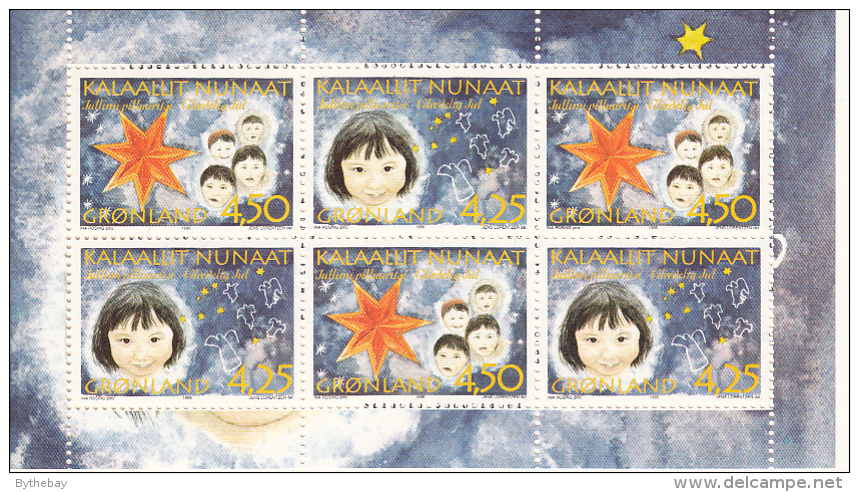 Greenland Booklet 1996 Christmas - Children, Angels, Star - Booklets