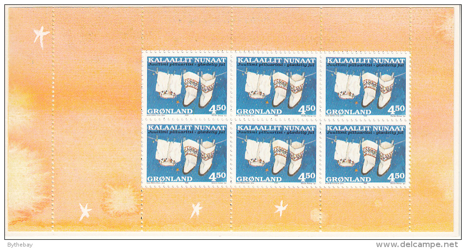 Greenland Booklet 1998 Christmas - Dickey, Kamikker, Hat On Clothes Line - Postzegelboekjes