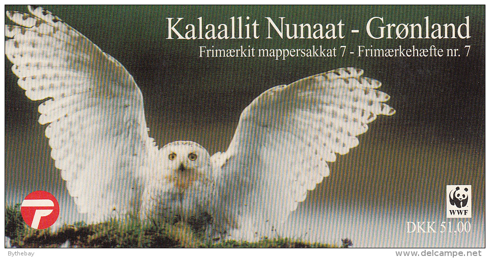 Greenland Booklet 1999 Snowy Owls - World Wildlife Fund - Booklets