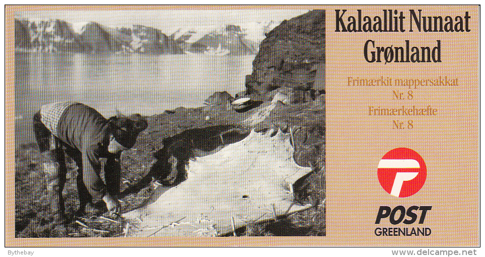 Greenland Booklet 2000 Cultural Heritage - Wooden Map, Sealskin - Postzegelboekjes