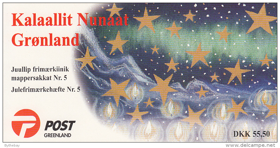 Greenland Booklet 2000 Christmas - Star, Candles - Carnets