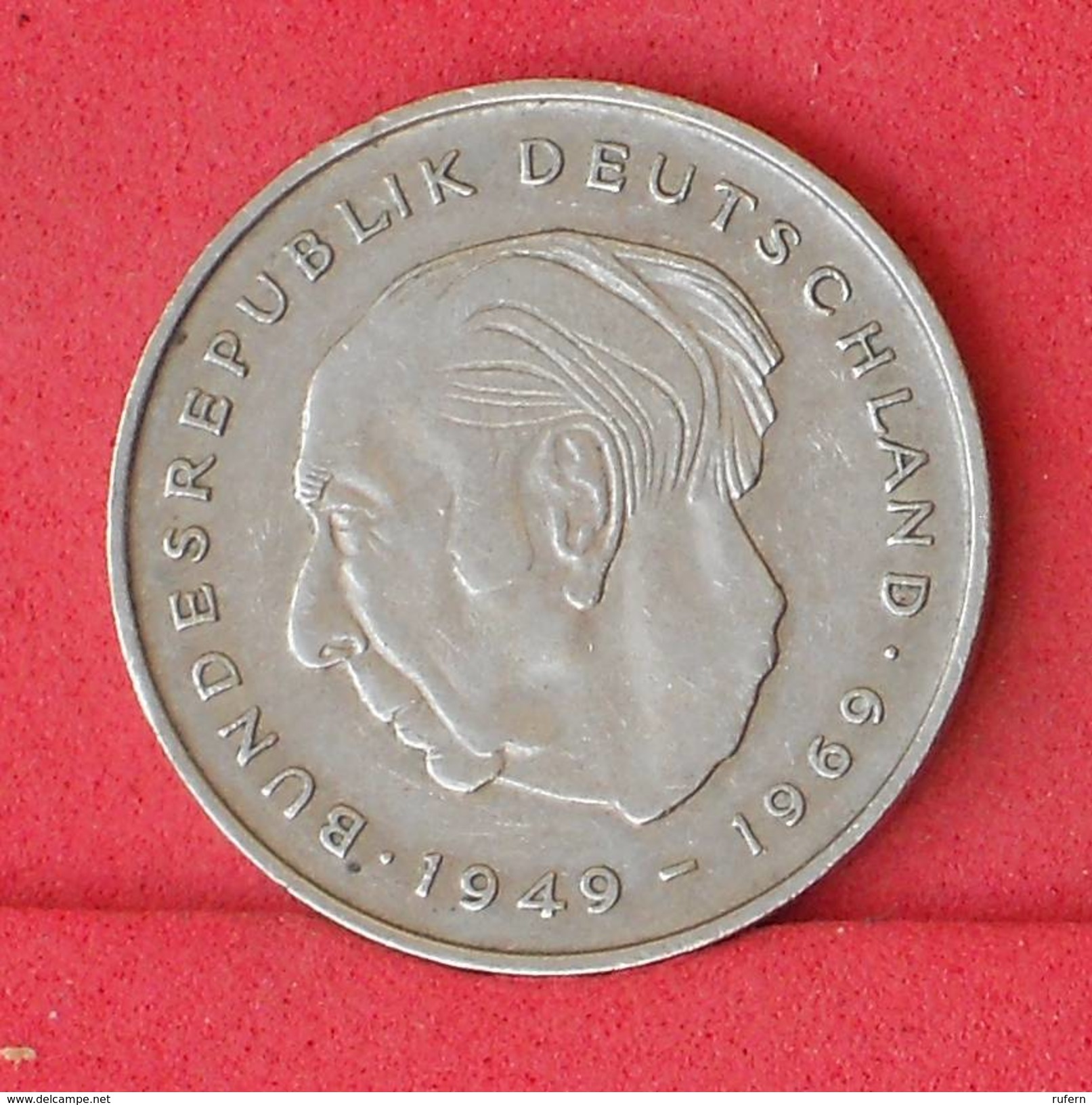 GERMANY FEDERAL REPUBLIC 2 MARK 1971 G -    KM# A127 - (Nº18041) - 2 Marcos