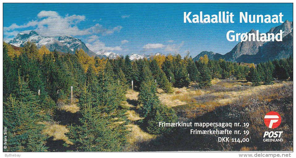 Greenland Booklet 2011 EUROPA - Trees - Carnets