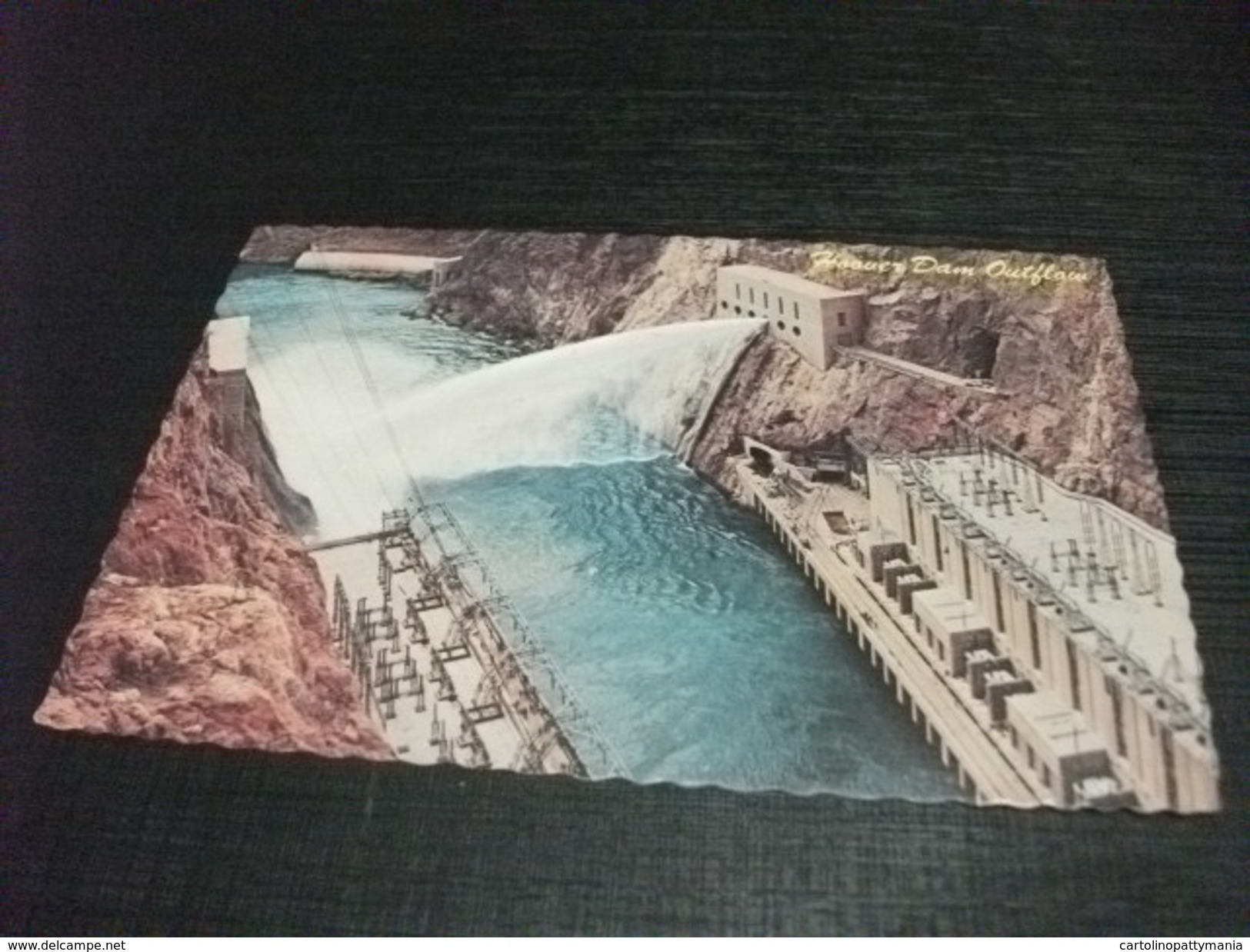 HOOVER DAM LOCATED ON THE COLORADO RIVER BETWEEN NEVADA AND ARIZONA DIGA - Invasi D'acqua & Impianti Eolici