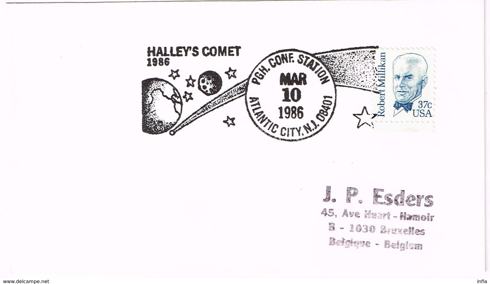 Sammlung zum Kometen Halley FDC, Ganzsachen, Sonderstempel .... 61 Artikel