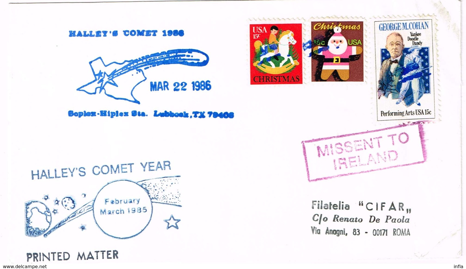 Sammlung zum Kometen Halley FDC, Ganzsachen, Sonderstempel .... 61 Artikel