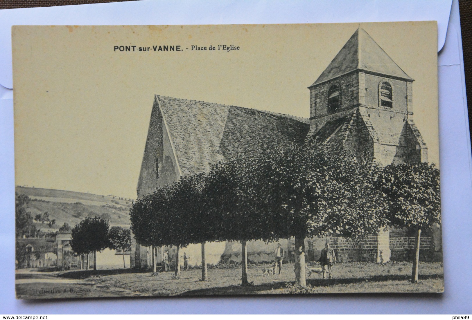 PONT-sur-VANNE-place De L'eglise - Autres & Non Classés