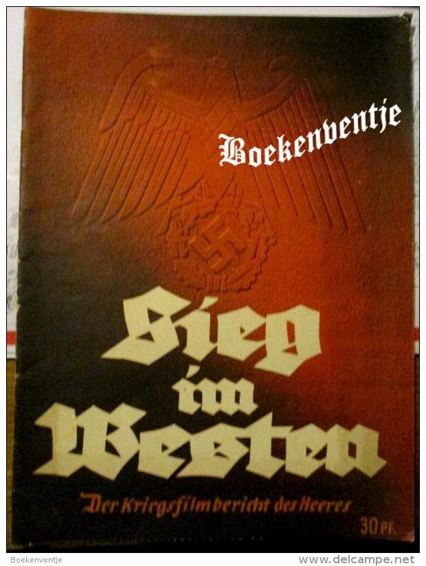 Sieg Im Westen - Der Kriegsfilm Bericht Des Heeres - Livres Anciens