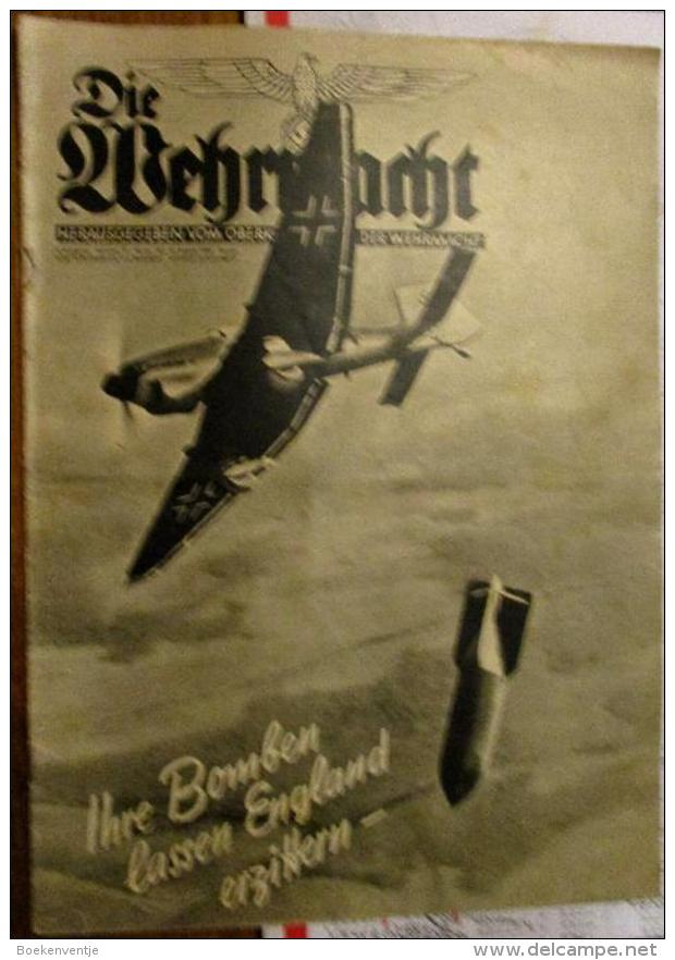 Die Wehrmacht N°17 14 August 1940 - Livres Anciens
