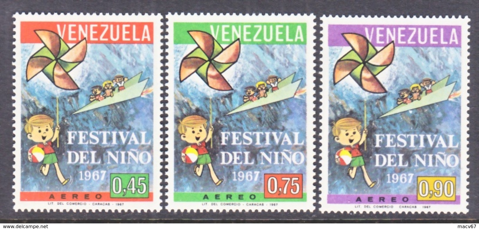 VENEZUELA  C 973-5    **  CHILDREN'S  FESTIVAL - Venezuela