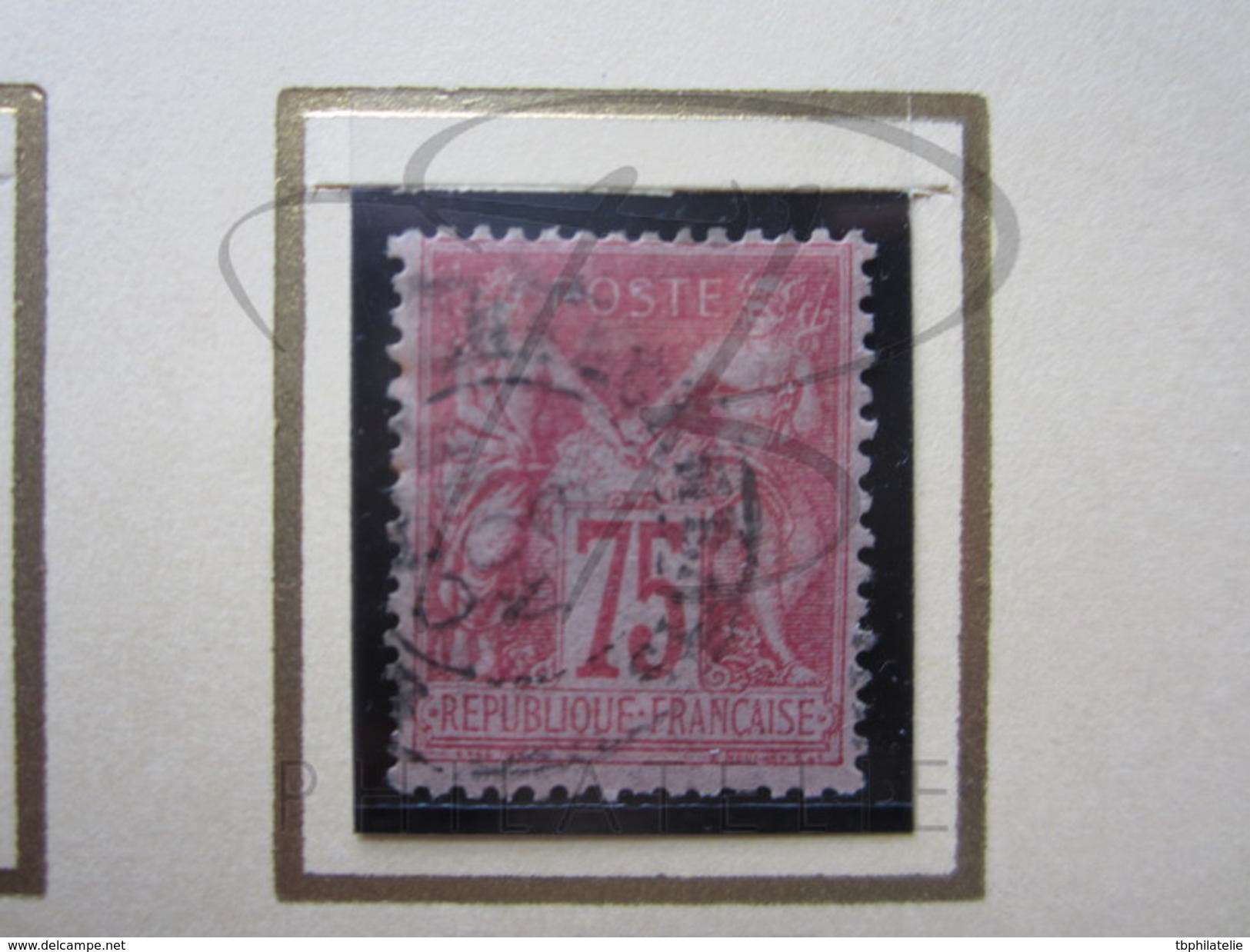 VEND TIMBRE DE FRANCE N° 81 , ROSE VIF !!!! - 1876-1898 Sage (Tipo II)