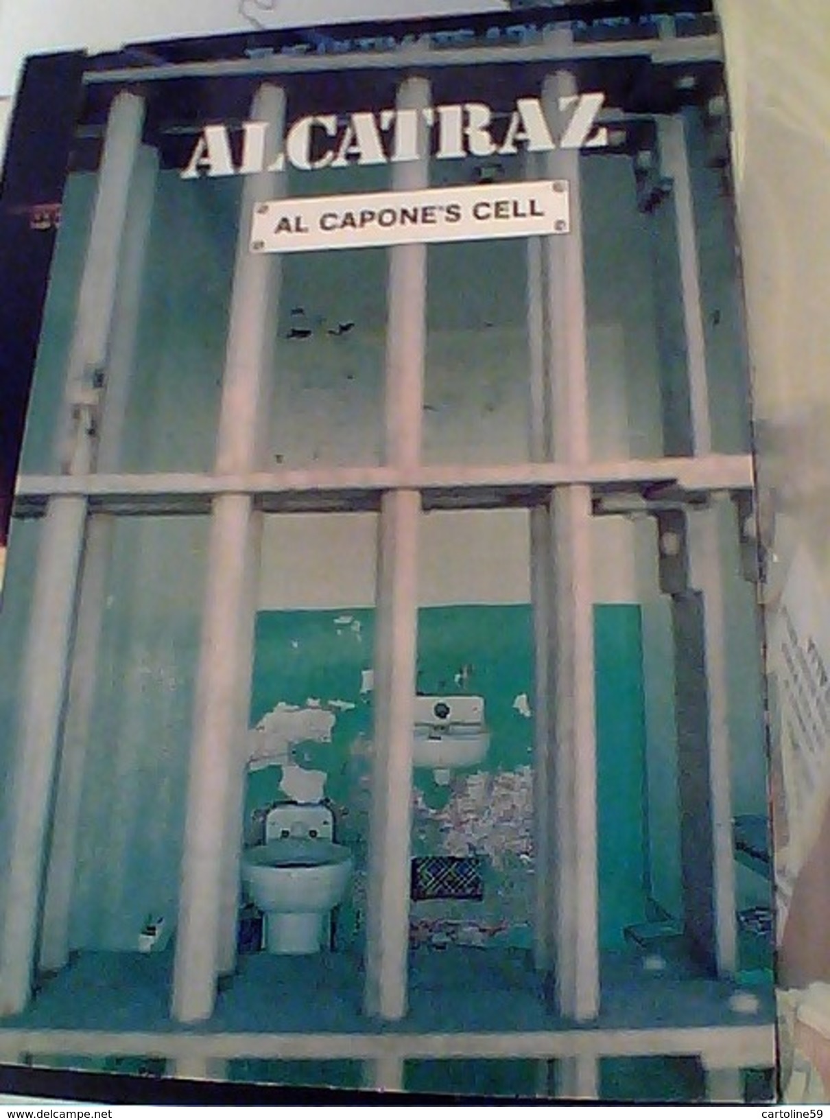 Capone's Abode, Alcatraz, Al Capone's Cell CELLA CARCERE  DI AL CAPONE N1980-GB13341 - Presidio & Presidiarios