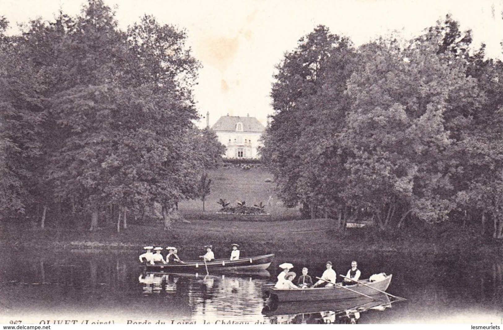 Cpa 45 Olivet (loiret) Bords Du Loiret Le Chateau Du Tâtre ND Phot 267 - Autres & Non Classés