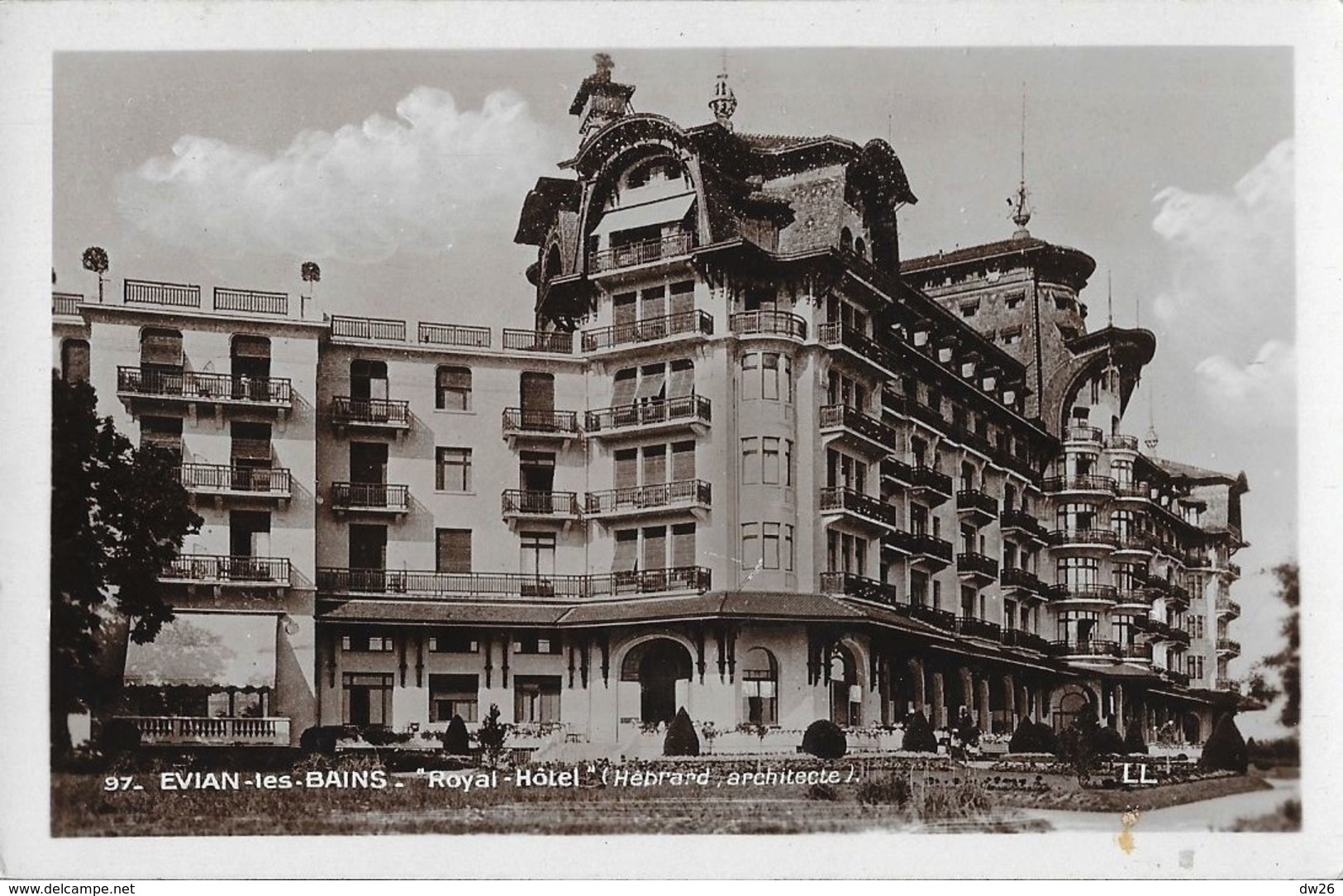 Evian-les-Bains - Royal Hôtel - Carte LL N° 97 Non Circulée - Alberghi & Ristoranti