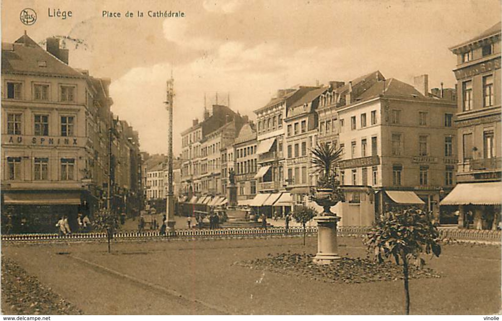 A-17.5013 :  LIEGE PLACE DE LA CATHEDRALE - Liege