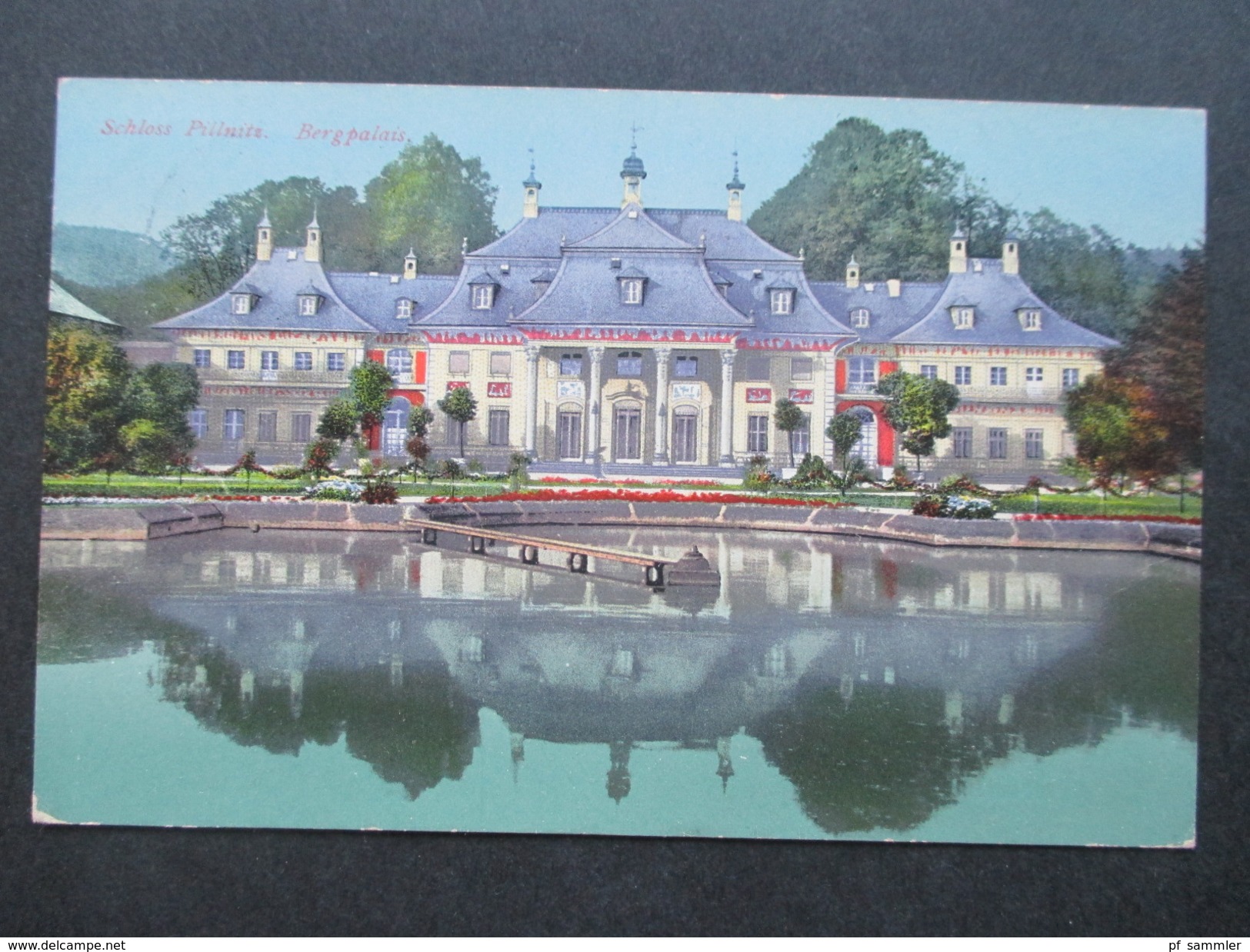 AK 1915 Dresden Schloss Pillnitz. Bergpalais. Verlag Von Emil Degenkob Nf. Dresden Hosterwitz - Dresden