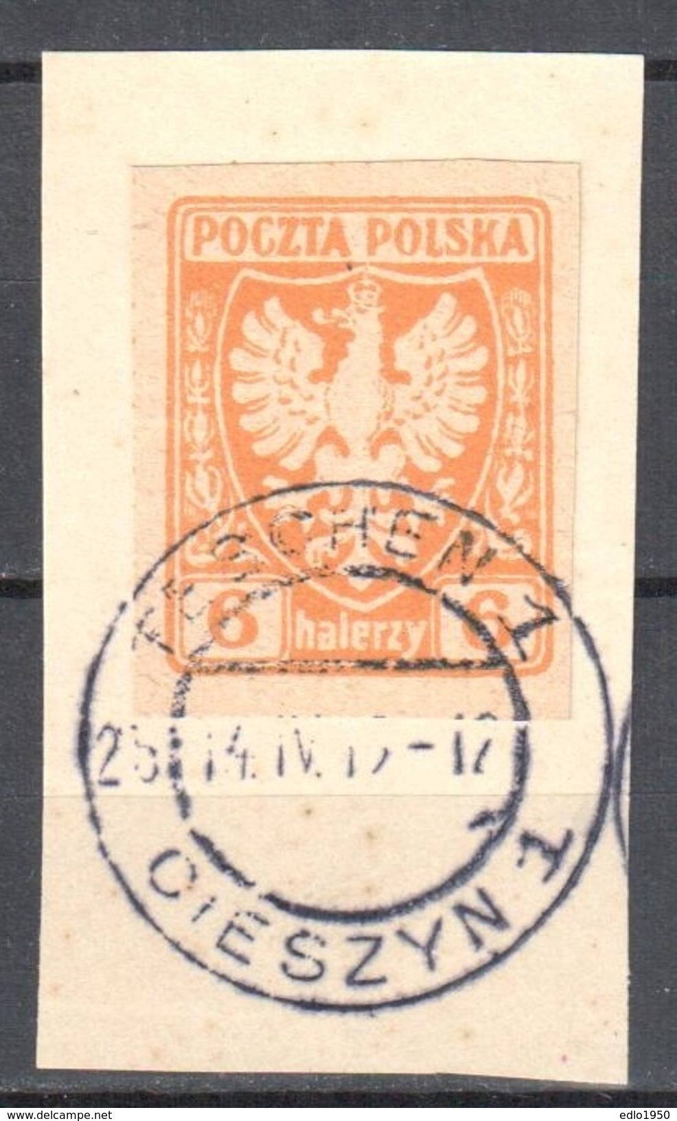 Poland 1919 - Polish Eagle - Mi.57 - Used - Gebraucht