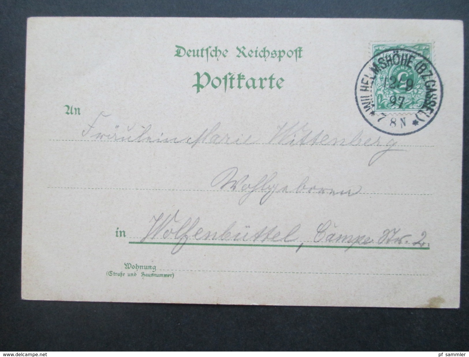 AK 1897 Künstlerkarte Gruss Von Wilhelmshöhe. Kassel. Cascaden. Neuer Wasserfall. Verlag Louis Glaser Leipzig - Kassel