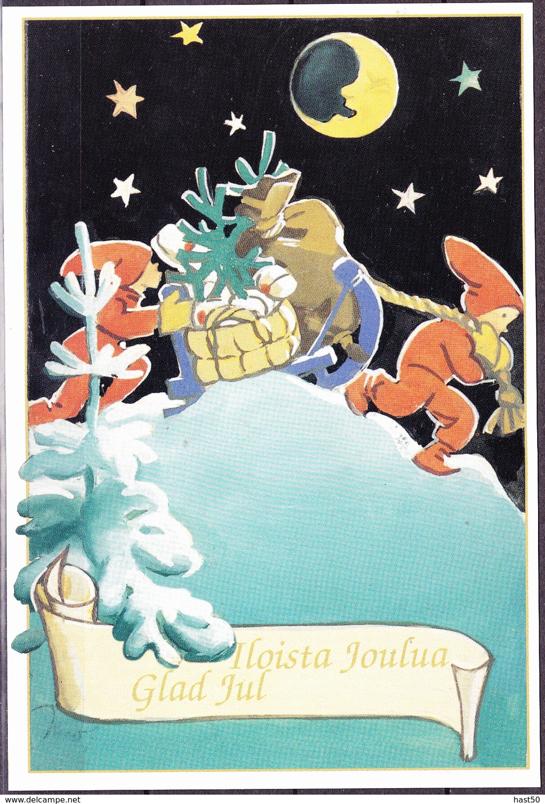 Finnland Finland Finlande - 4. Serie Weihnachtspostkarten (MiNr: P 179/81) - 1993  !!lesen/read/lire!! - Enteros Postales
