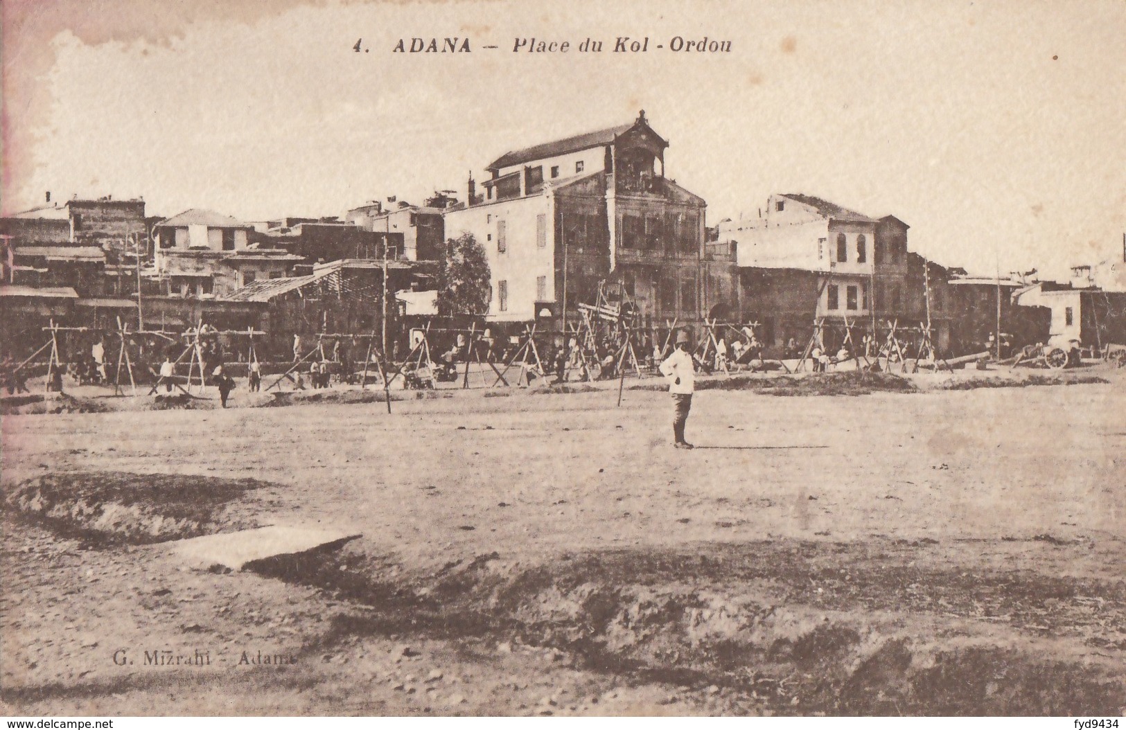 CPA - Adana - Place Du Kol  Ordou - Turquie