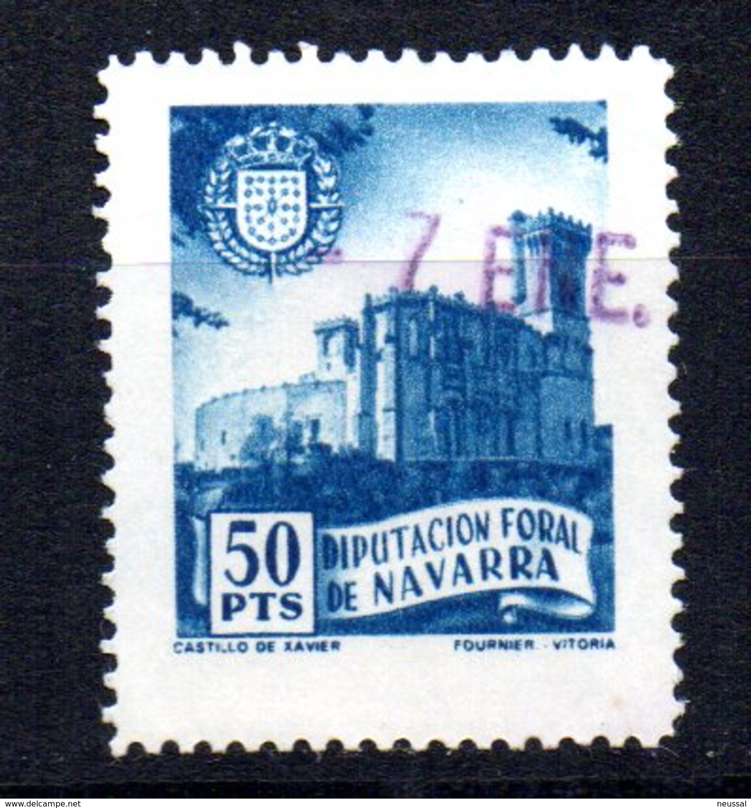 Sello Fiscal De Navarra Nº 353 - Steuermarken