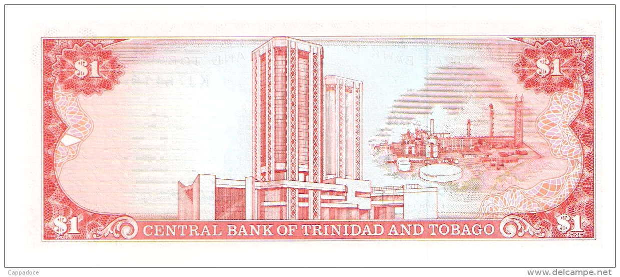 TRINITE & TOBAGO   1 Dollar   ND (1985)   Sign.7   P. 36d   UNC - Trinidad & Tobago