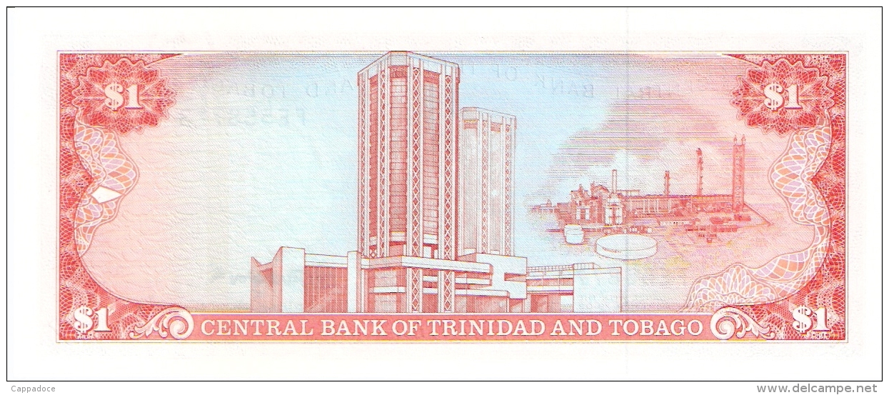 TRINITE & TOBAGO   1 Dollar   ND (1985)   Sign.6   P. 36c   UNC - Trinidad & Tobago