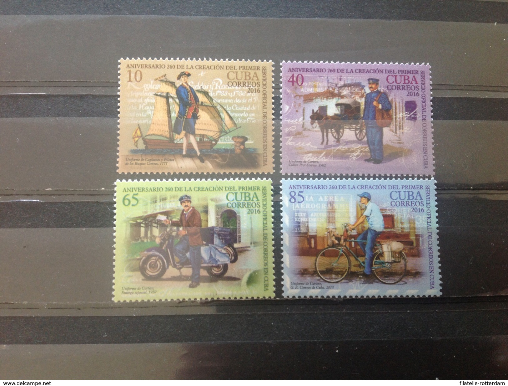 Cuba - Postfris / MNH - Complete Set 260 Jaar Postbezorging 2016 - Nuevos