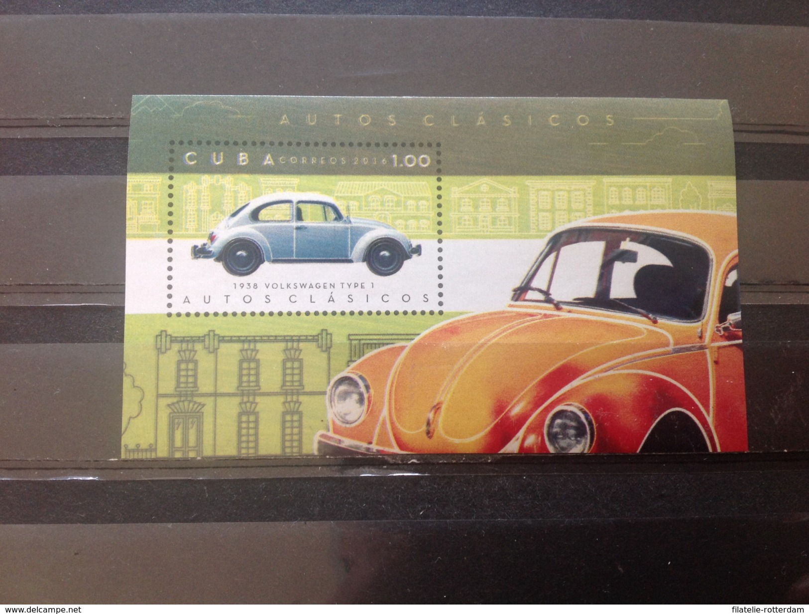Cuba - Postfris / MNH - Sheet (Imperforated) Klassieke Auto's 2016 - Unused Stamps