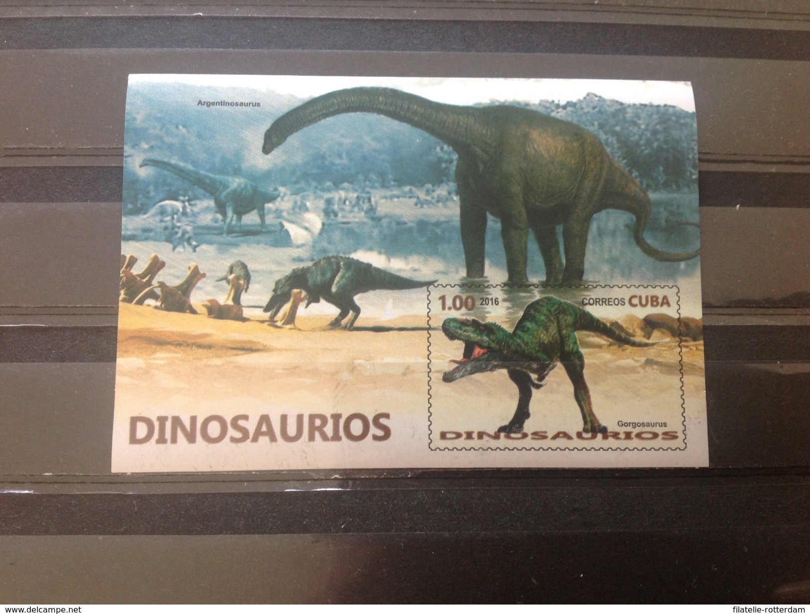 Cuba - Postfris / MNH - Sheet (Imperforated) Dinosaurussen 2016 - Ongebruikt