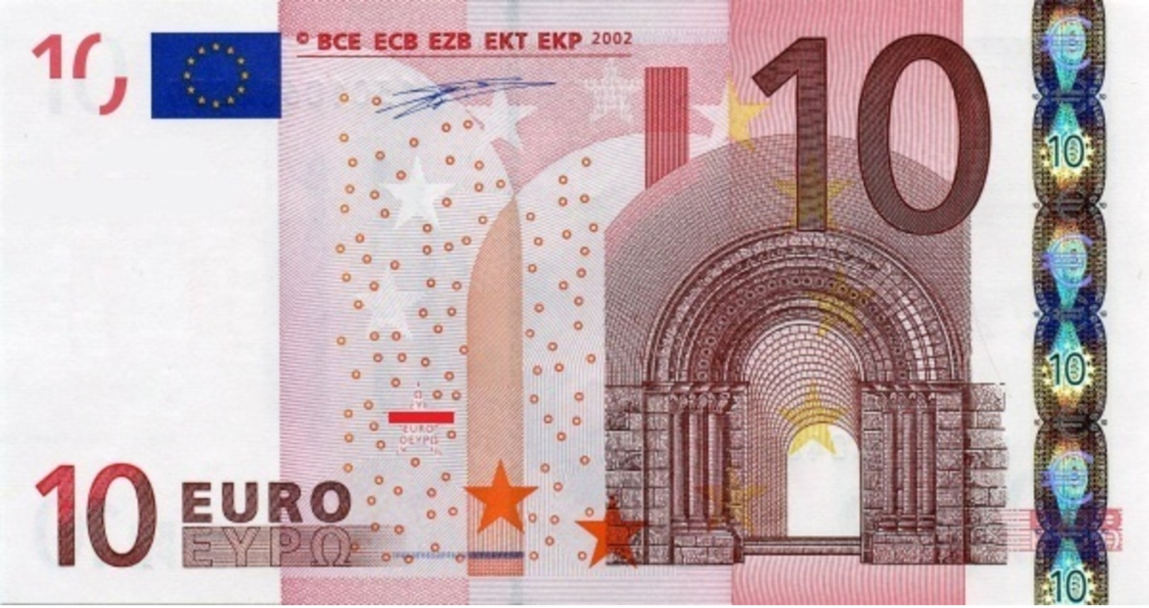 EURO SPAIN 10 V DUISENBERG G005 UNC - 10 Euro