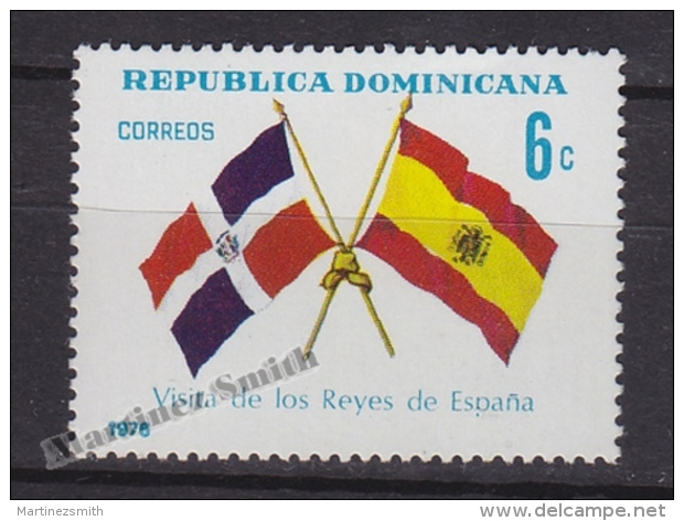 Dominican Republic 1976 Yvert 789, Visit Of The Spanish Royal Family - MNH - República Dominicana