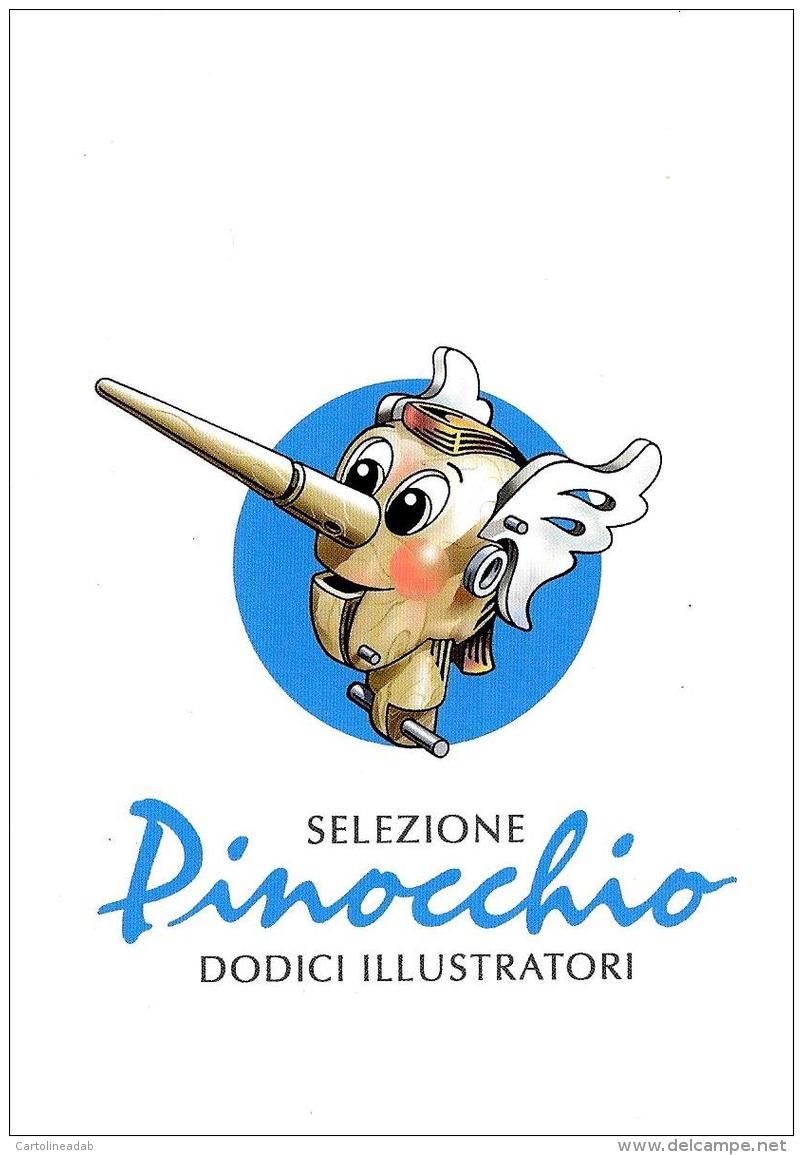 [MD0811] CPM - SERIE COMPLETA DI 12 CARTOLINE COFANETTO - PINOCCHIO 12 ILLUSTRATORI TIRATURA LIMITATA 1000EX - NV - Fiabe, Racconti Popolari & Leggende