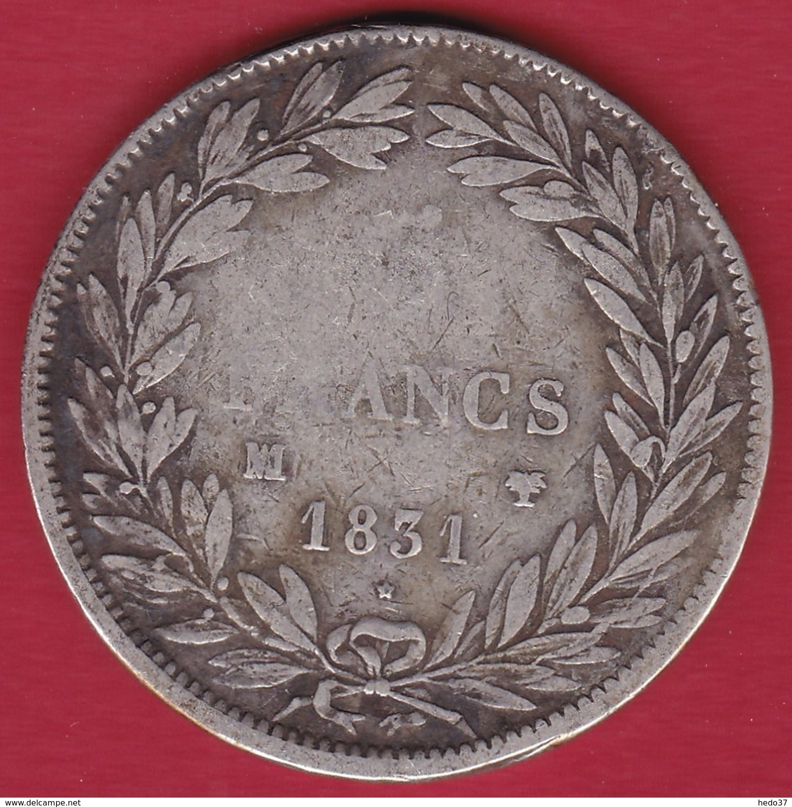 France 5 Francs Louis Philippe 1831 MA - Autres & Non Classés