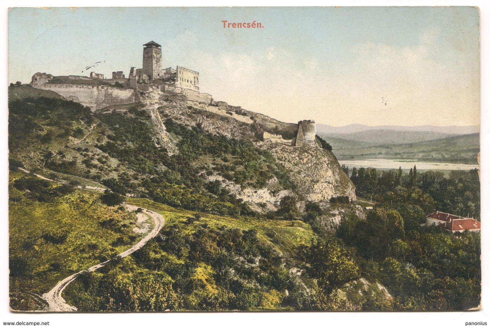 TRENCSEN / TRENCIN - Slovakia, Old Postcard, 1910. - Slovacchia