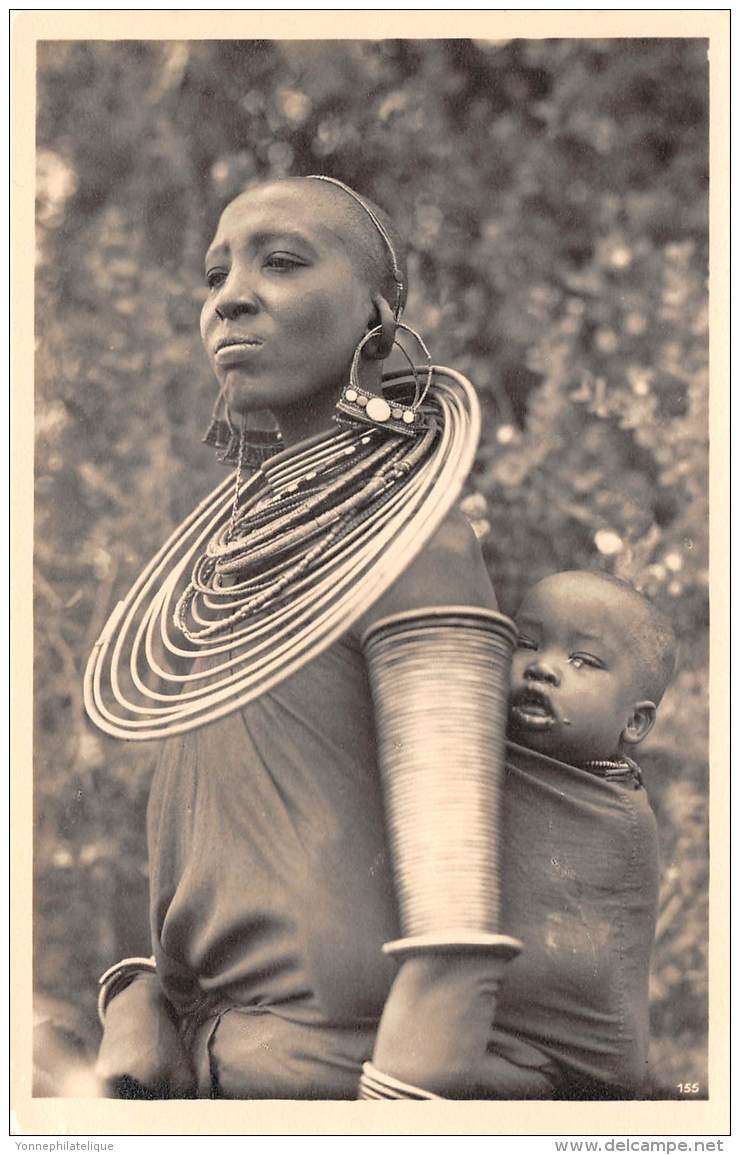 L' AFRIQUE QUI DISPARAIT - ZAGOURSKI - KENYA / Femme Massai Et Son Enfant - Kenya