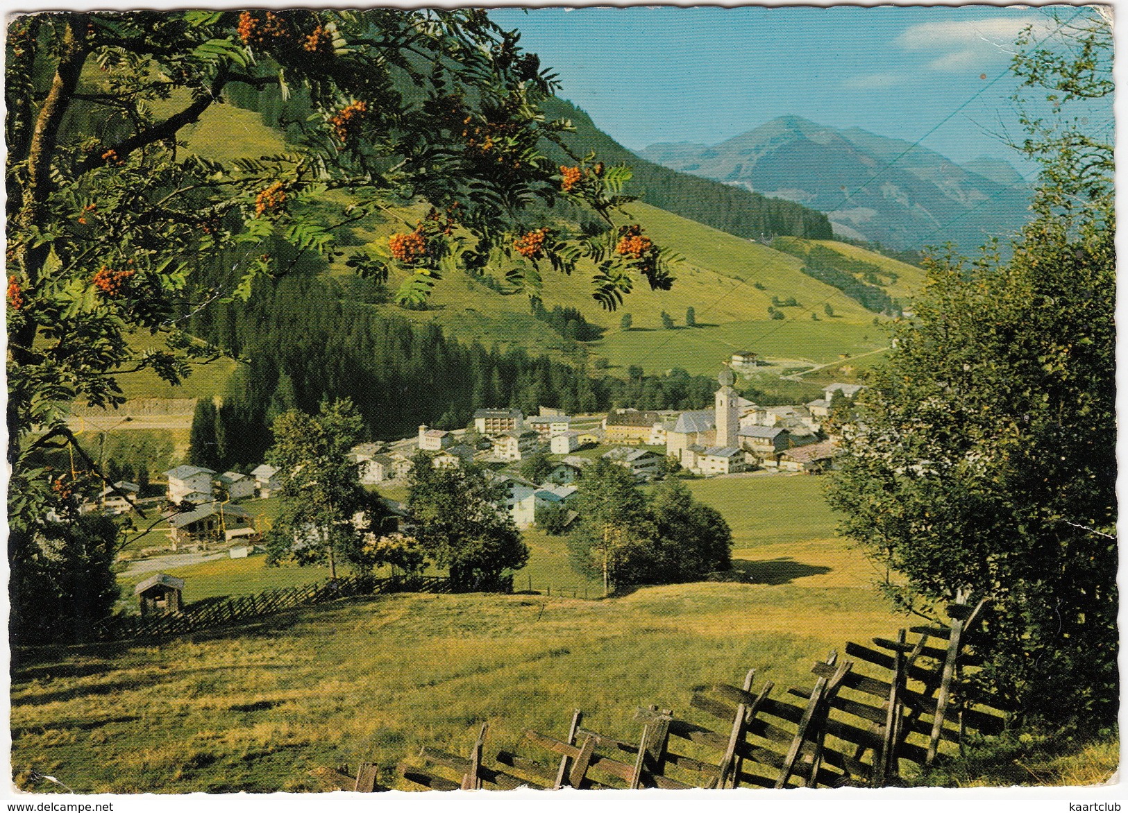 Saalbach,  1003 M Mit Zwölferkogel.  - Österreich/Austria - Saalbach