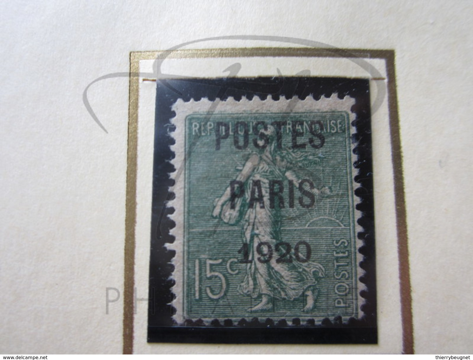 VEND BEAU TIMBRE PREOBLITERE DE FRANCE N° 25 , (X) !!!! - 1893-1947