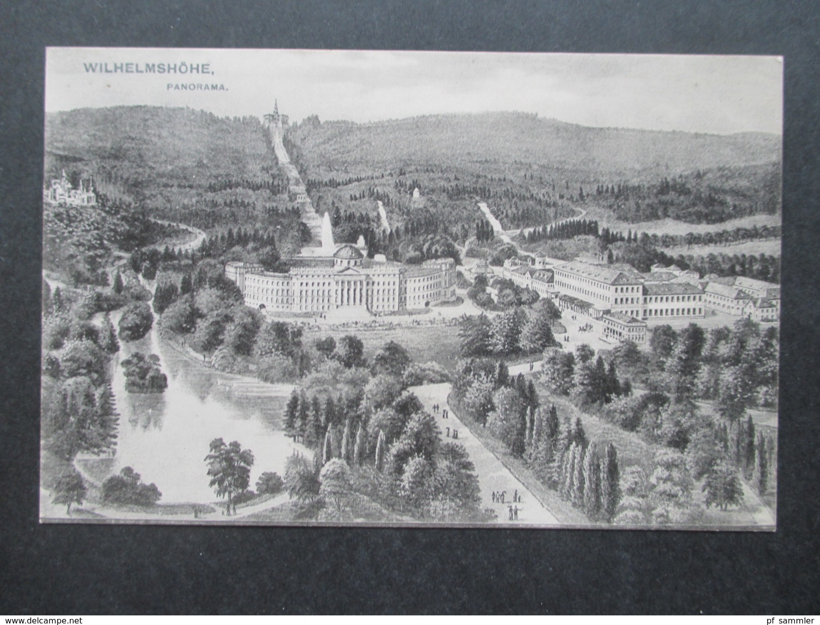 AK 1912 Wilhelmshöhe Panorama Kassel. Verlag Von Zedler & Vogel. - Kassel