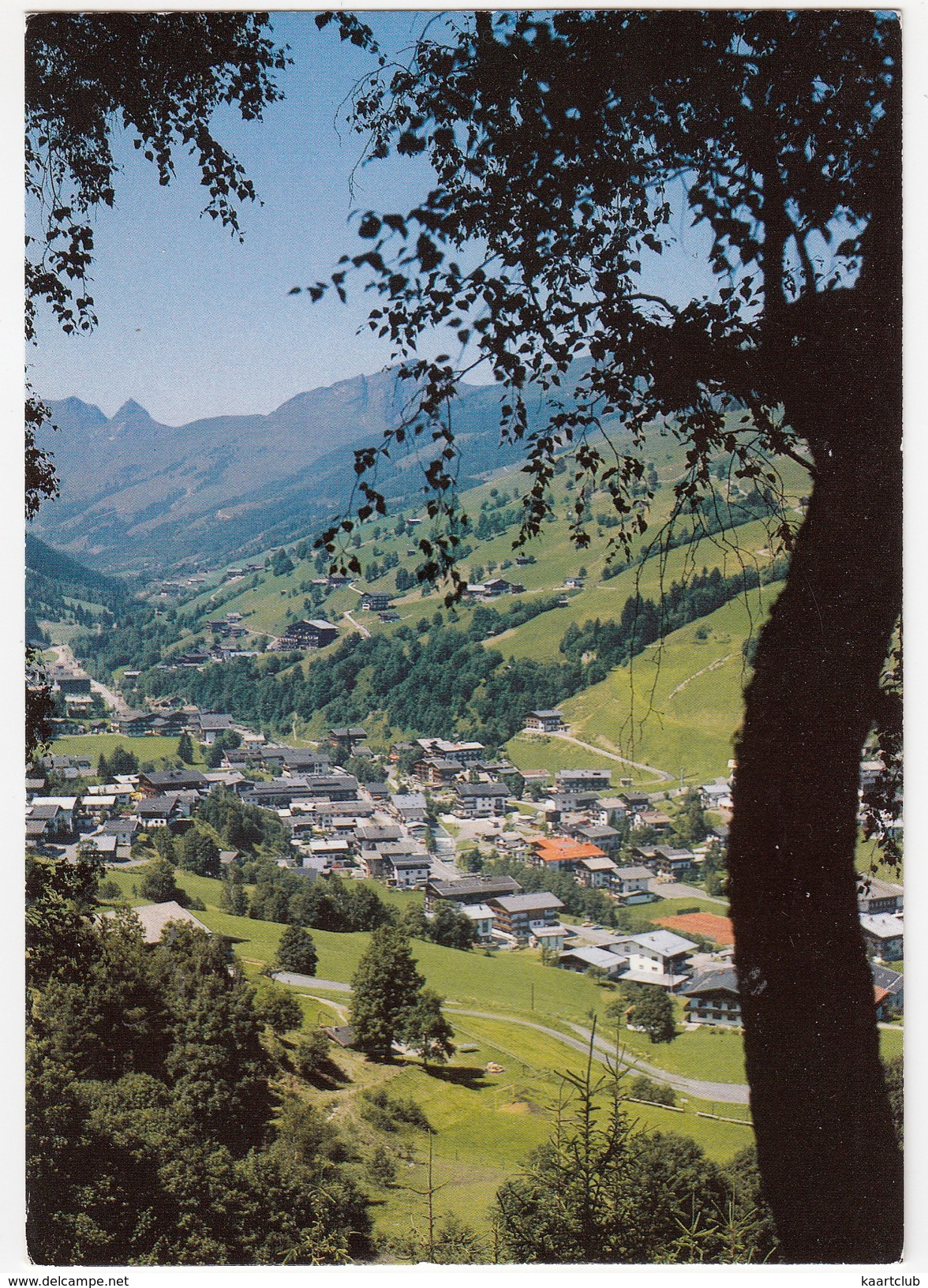 Hinterglemm, 1100 M.-  Blick Zum Talschluß -  Salzburger  Land - Österreich/Austria - Saalbach